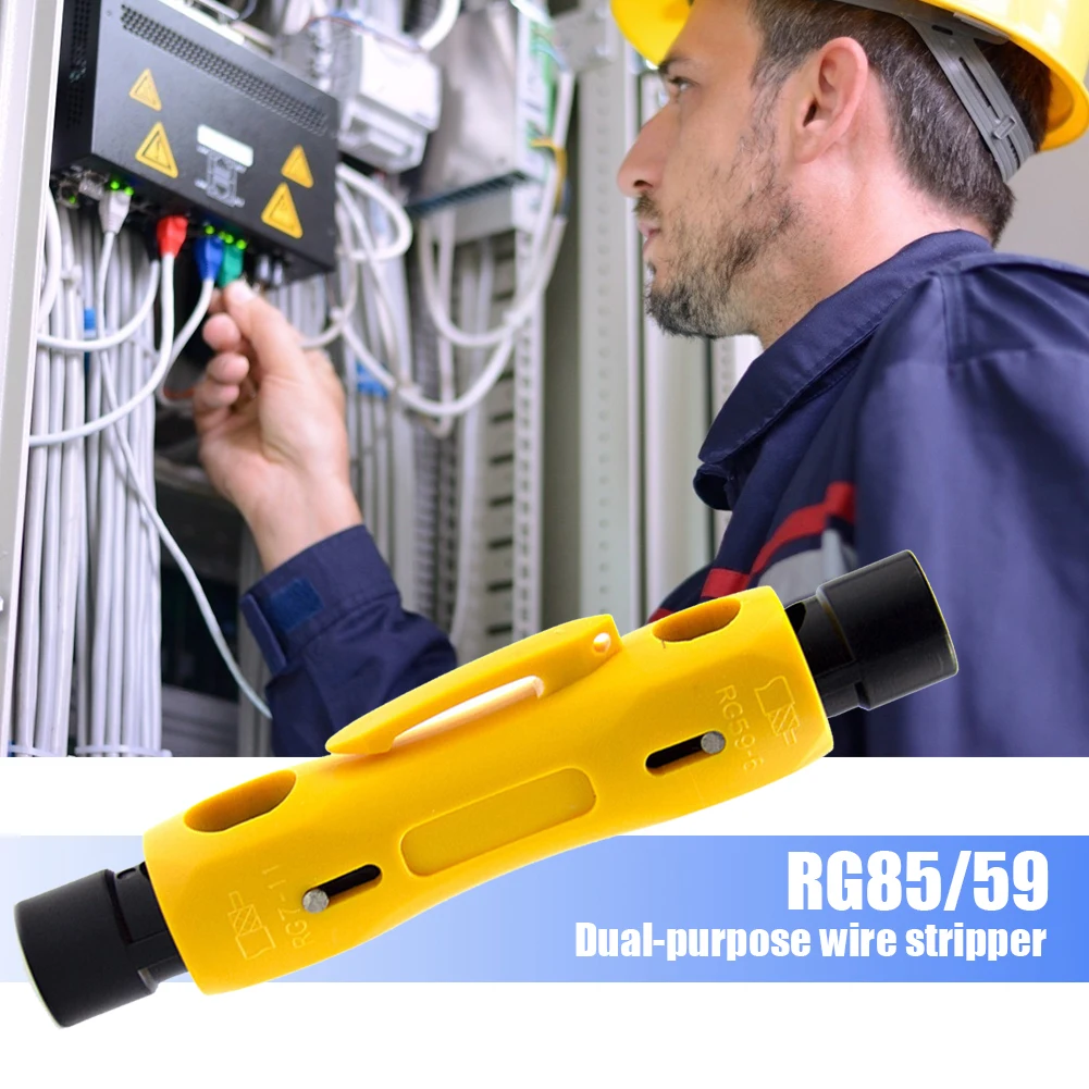Резак для зачистки плоскогубцы инструмент RG85/59 коаксиальный Электрический