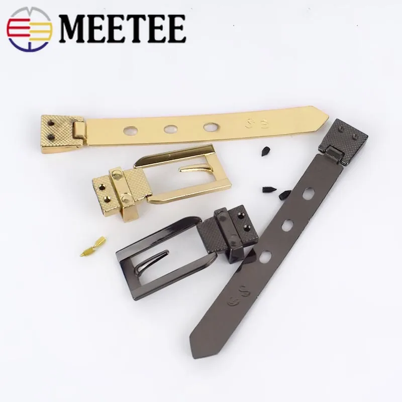 Металлическая пряжка для ремня Meetee 1/2 шт. металлические аксессуары сумок шитья