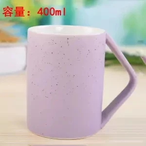 Ceramic Cup Mark Cup Milk Breakfast Cup Large Capacity Advertising Cup Logo Custom Coffee Cup Coffee Cup Travel Ceramic Mug - Цвет: 400ML