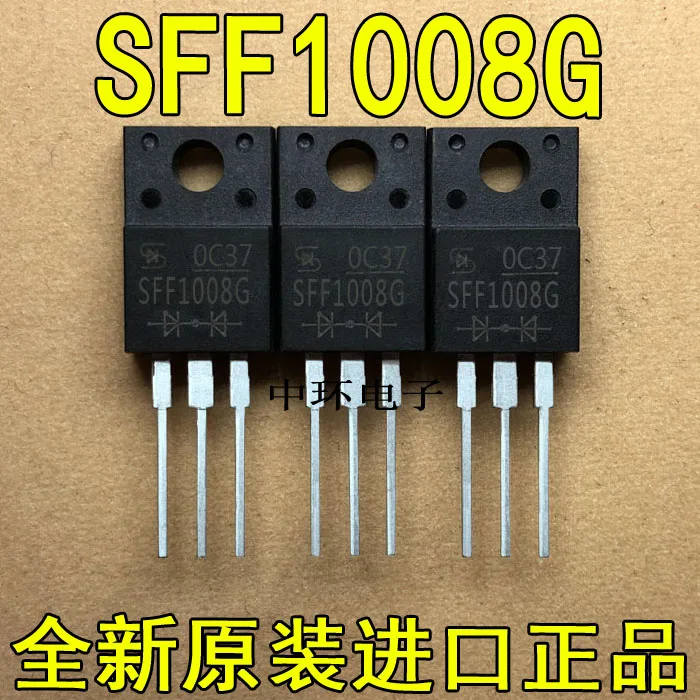 10 шт./лот SFF1008G TO-220F 10A 600V