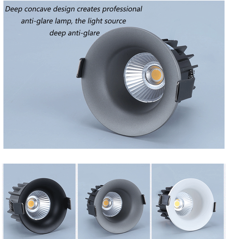 LED adjustable COB Concentrator AC85-265V 9W 12W 15W 18W Ha64ad15d95cc4fa3aa9bf7c3917c0303m
