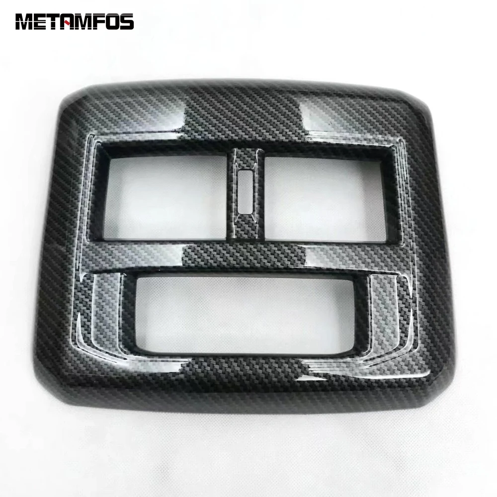 thumbnail image 1 of Reposabrazos central de fibra de carbono para Volkswagen Atlas Teramont 2017-2020 2021, cubierta de salida de ventilación de aire, accesorios para coche, 1 of 5