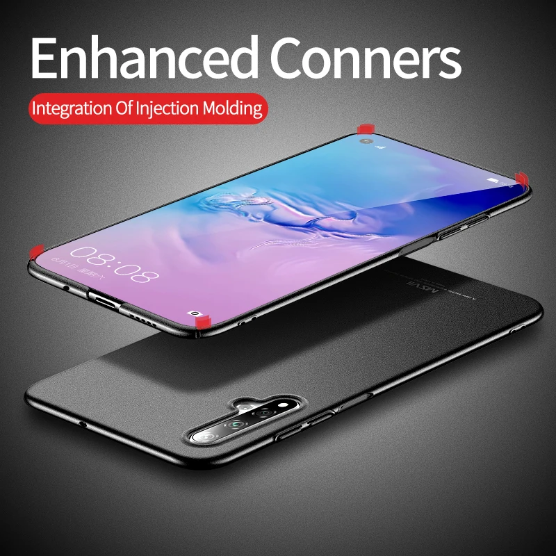 Чехол для Honor 20 Pro тонкий матовый чехол Msvii Huawei 10 Lite 10i 20S из поликарбоната View V20