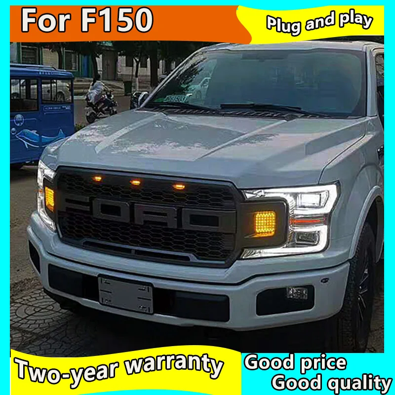 Автомобильный Стайлинг для Ford f150- все светодиодный фары для F150 фары аксессуары