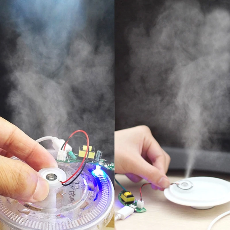13.8mm Universal Ultrasonic Mist Maker Fogger Atomizing Transducer Atomizer Film Plate Ceramic Humidifier Accessories