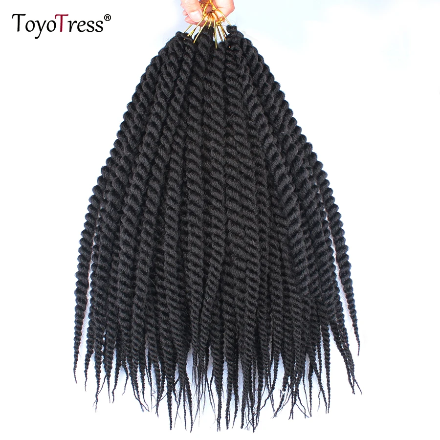 Havana Twist Crochet Braiding Hair 12strands Pack Synthetic Hair