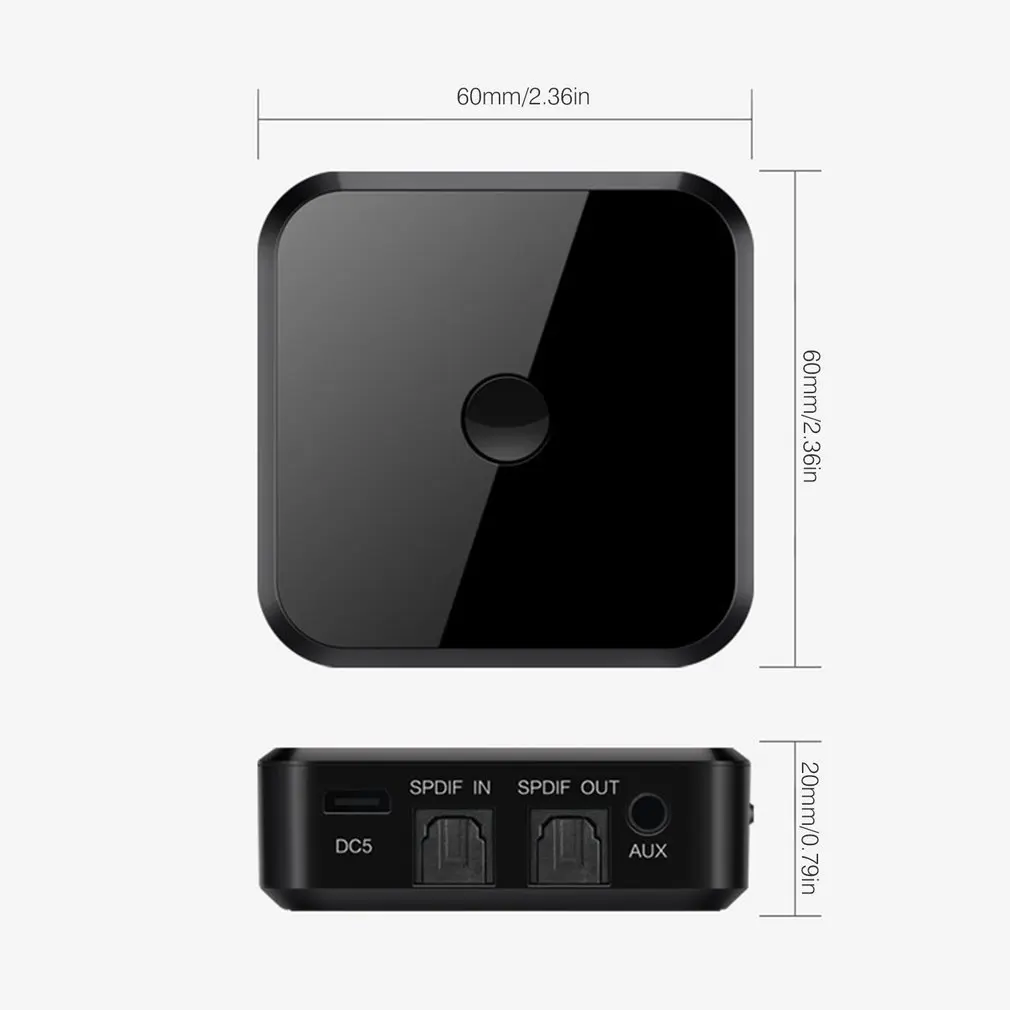 APTX Bluetooth 5,0 адаптер CSR8670 BT Bluetooth приемник и передатчик для ТВ ПК HIFI аудио 3,5 мм SPDIF Оптическое волокно