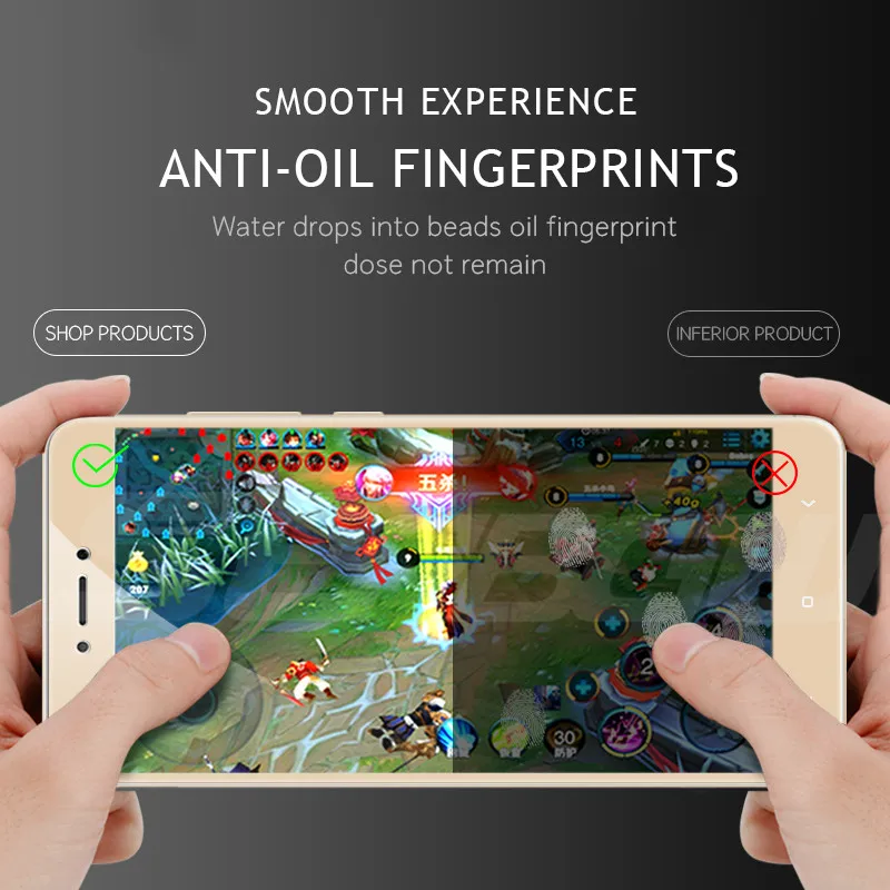 9D закаленное стекло на для Xiaomi Redmi Note 4 4X 5A Pro Полное покрытие экрана Защитная пленка для Redmi 4X 5A 5 Plus S2 стеклянная пленка