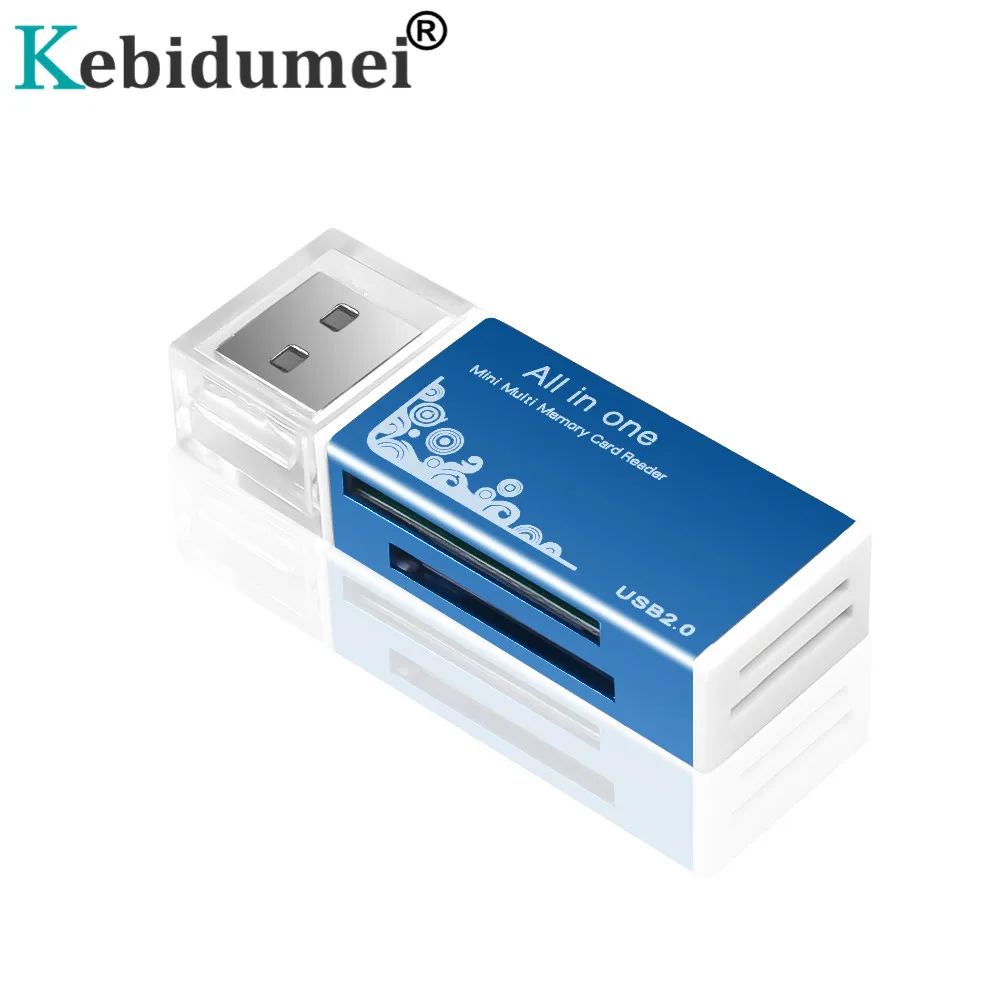Кардридер Kebidumei для SD-карт MINI USB 2 0 OTG Micro SD/SDXC TF кардридер адаптер ПК ноутбука