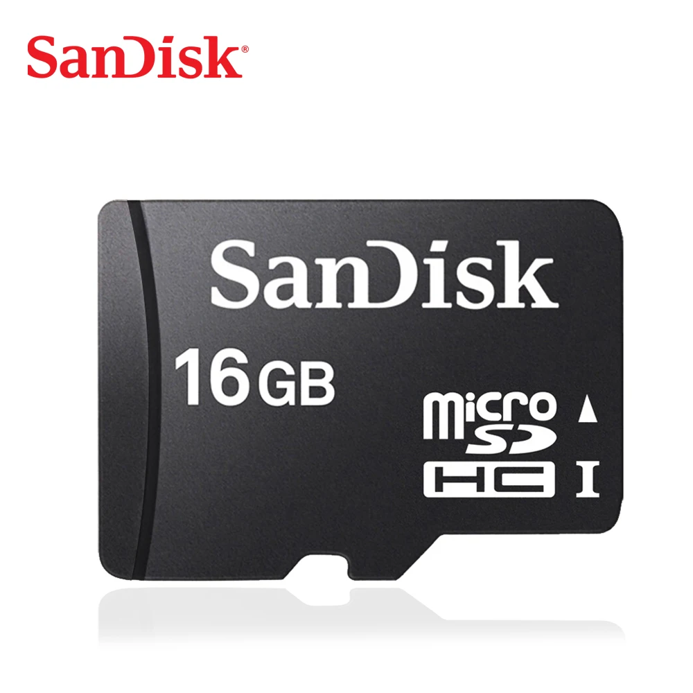 Оригинальная карта памяти SanDisk micro SDHC, класс 4, micro SD карта, TF карта, 16 ГБ, 8 ГБ, 4 Гб, для смартфонов и планшетов на Android - Емкость: 16 ГБ