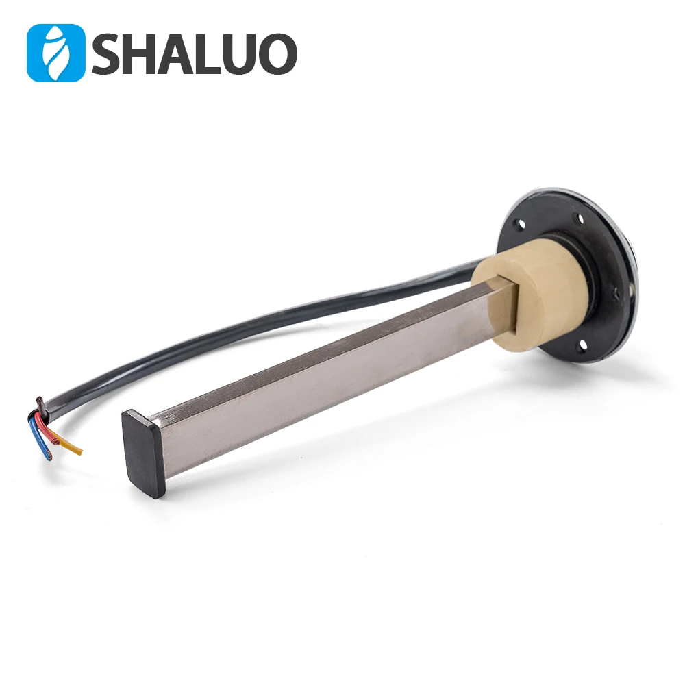 Sensor de Nível 106.7 a 6.7 Profundidade Automóvel Linear Combustível Aço Inoxidável Gerador Carro Sensor Ohms Motocicleta Líquido Float 330mm