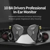 TRN BA5 10BA Driver Unit In Ear Earphone 10 Balanced Amarture HIFI DJ Monitor Earphone Earbuds With QDC Cable TRN V80 V90 T200 ► Photo 2/6