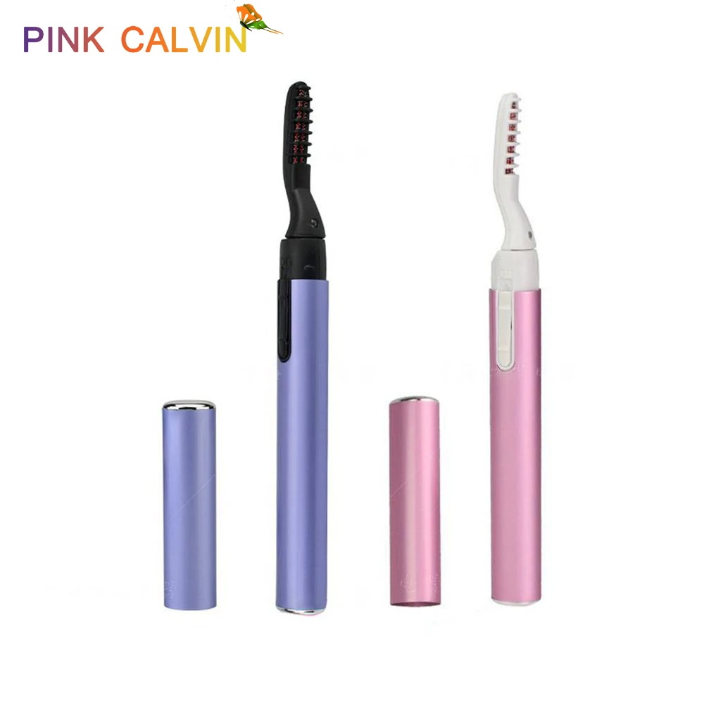 

Portable Pen Style Electric Perm Heated Eyelash Curler Long Lasting Eye lash Curler Makeup Curling Kit For Women