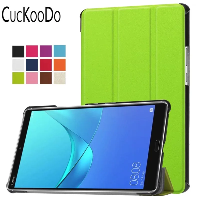 CucKooDo Tri-Fold ультратонкая подставка умный чехол для huawei MediaPad M5 8," Android планшет