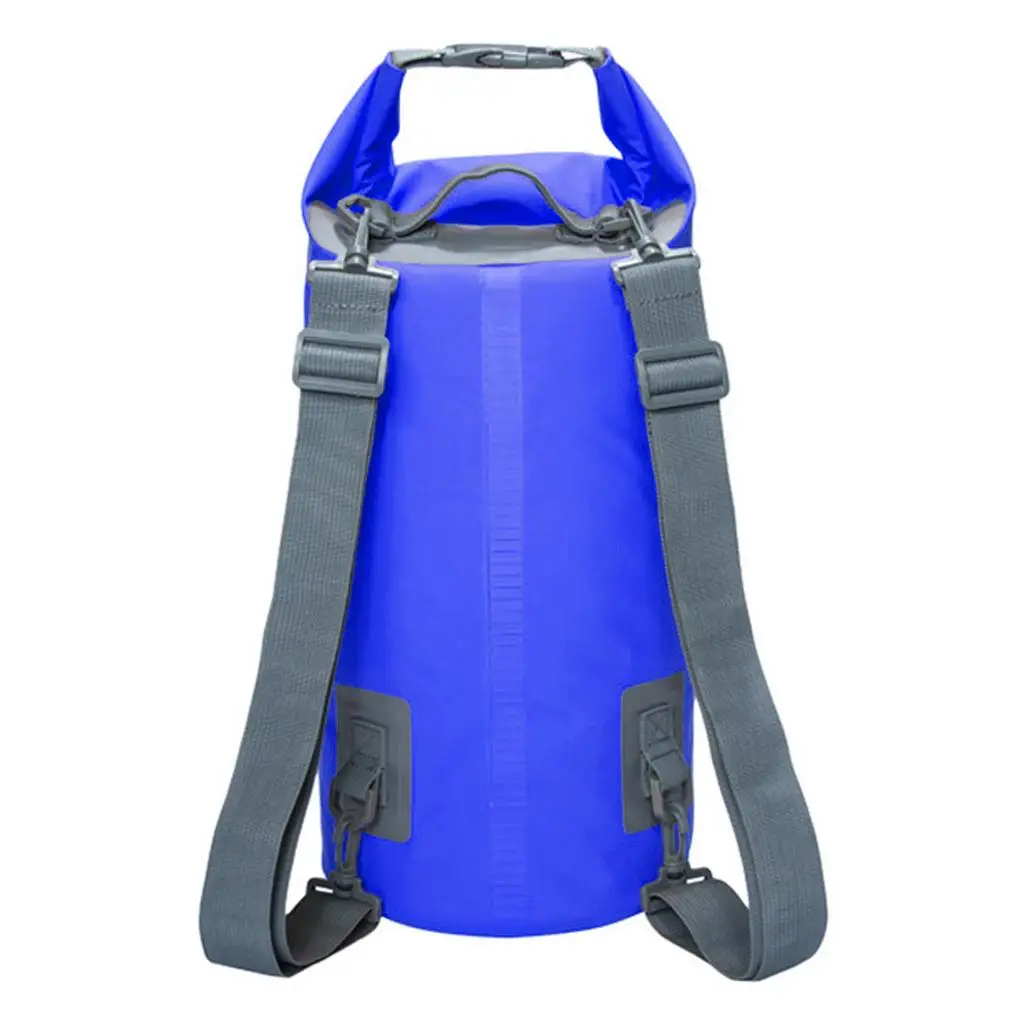  5/10/15/20/30L Swimming Bags Waterproof Dry Bag Backpack Camping Kayak Roll Top Sack Shoulder Pack for Boating Surfing 