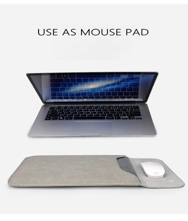 Nuova Borsa Del Computer Portatile Del Pc Del Computer Portatile Del Sacchetto Della Cassa Del Computer Portatile Della Vescica Cassa Del Pc Per Apple