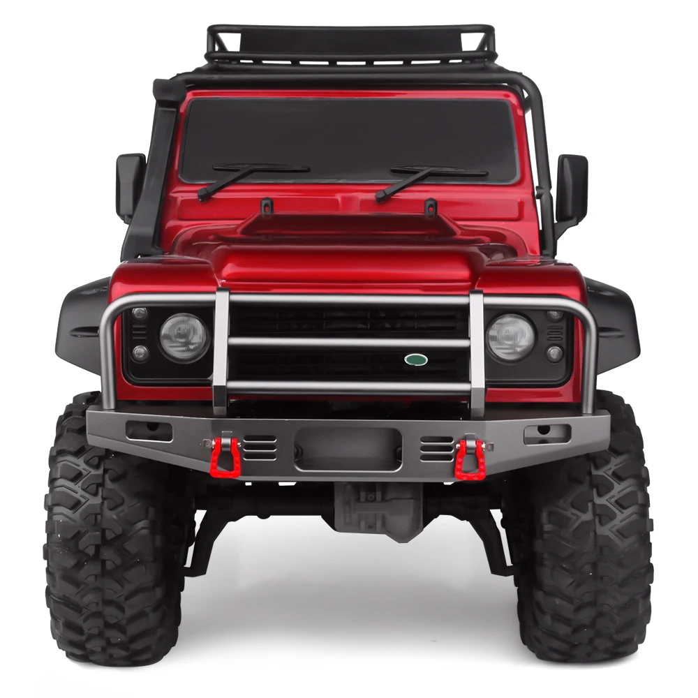 Металлический 1 шт. передний Регулируемый бампер 1:10 RC Crawler Car Defender для Traxxas TRX4 Axial