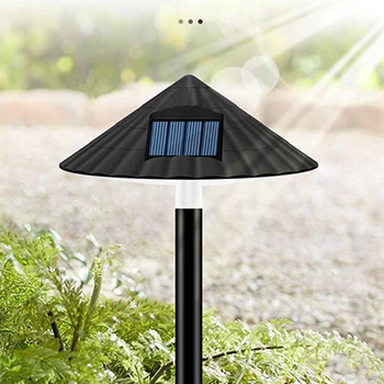 

LED Solar Lawn Lamp Outdoor Waterproof Mushroom Light Control For Country House Garden Landscape Decor Ground Plug Solar Lamp