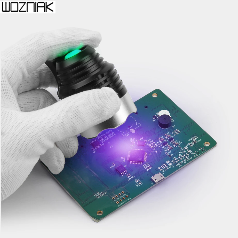 휴대 전화 수리 UV 접착제 경화 램프 Led UV Ligh USB 충전 이중 램프 구슬 UV LED 빛 10s 경화 수리 도구