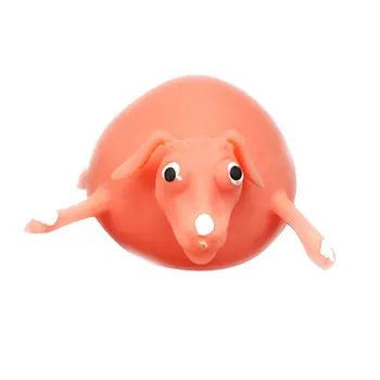 

Children's Creative Soft Plastic Toy Tpr Blowing Animal Balloon Tpr Small Animal Patting Ball Soft Plastic Filling Toy