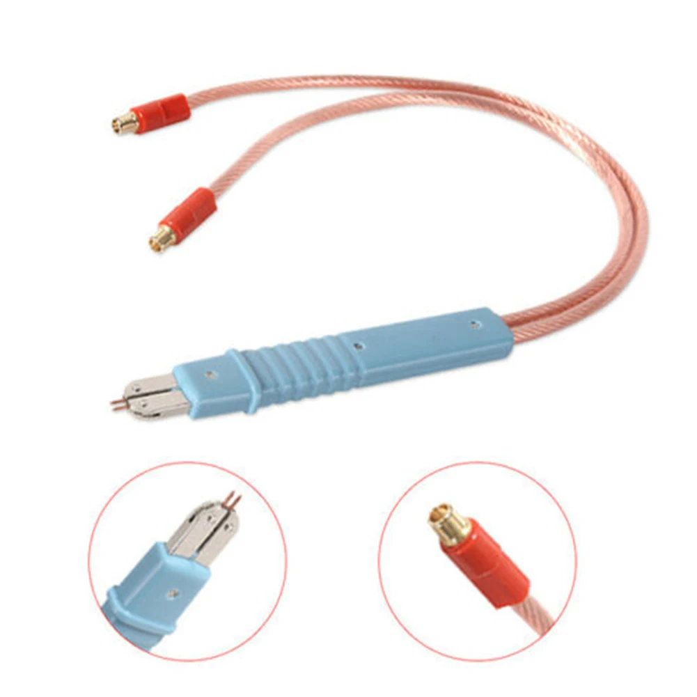 

HB-71A Battery Hardware Practical Small Button Spot Welding Pen Adjustable Distance O Type Universal Handheld Copper Wire Tools
