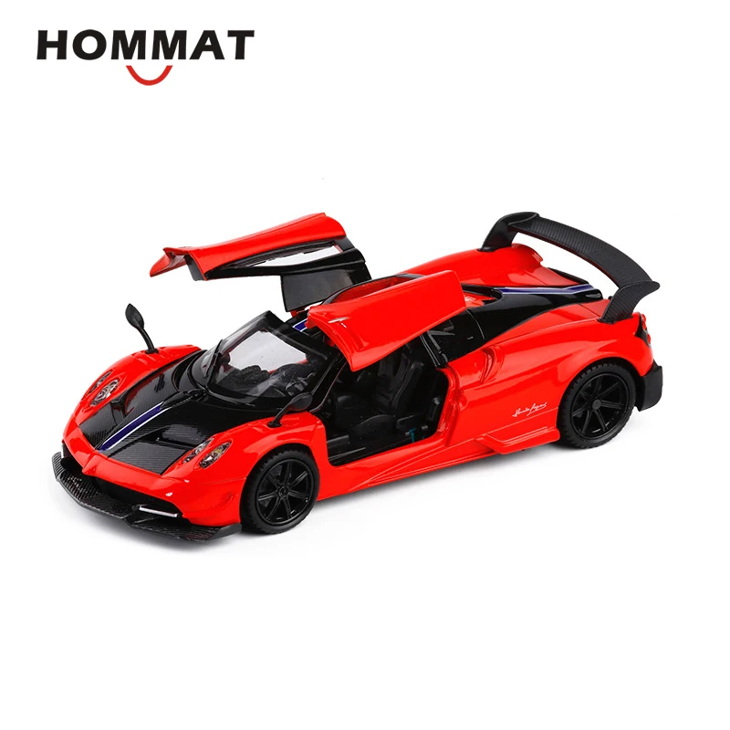 HOMMAT моделирование 1:32 Масштаб Pagani Huayra Supercar спортивный автомобиль литая модель игрушечного автомобиля Модель автомобиля литая коллекция подарок