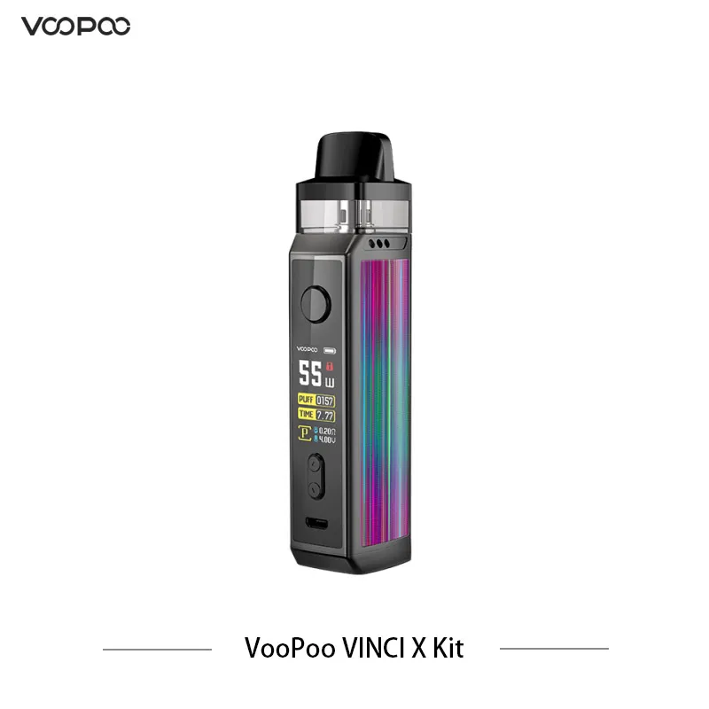 Aurora 70 Вт VOOPOO VINCI X Pod Комплект питание от одной 18650 батареи двойной катушки системы с 5,5 мл картридж VS Vinci комплект/Drag 2 - Цвет: Aurora