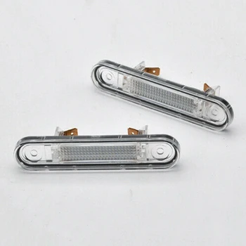 

2Pcs License Plate Light Replacement Waterproof Corrosion resistant For Mercedes E-class W124 1984-1987 Useful