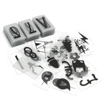 

New A4 size 3 Line Cinematic Cinema LED Lightbox with Various Letters LED Night Lamp Home Figurines For DIY Home Decoration Ligh