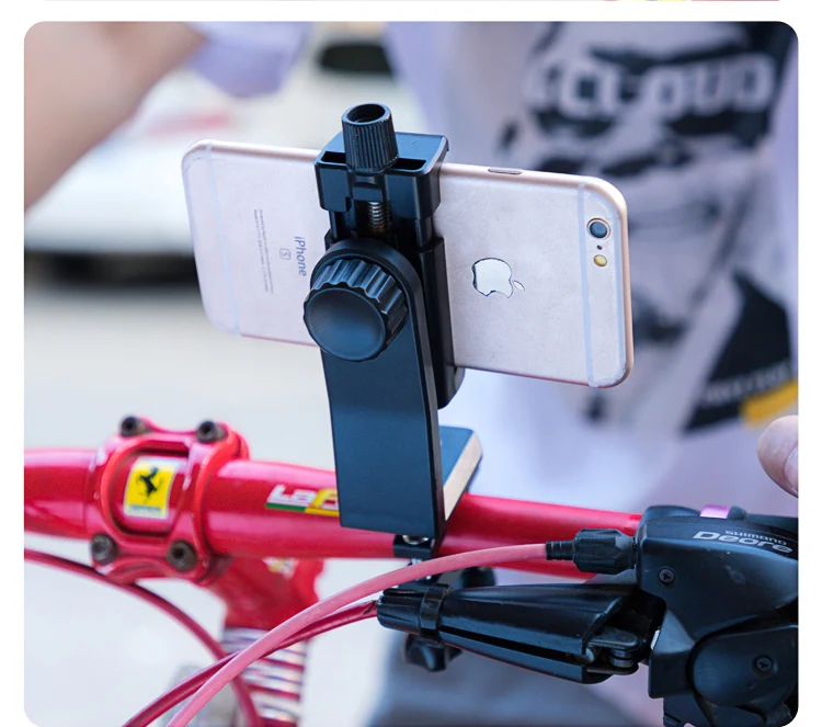 Support Guidon Vélo Moto CNC Aluminium pour Gopro Hero 13 12 DJI OSMO Insta360