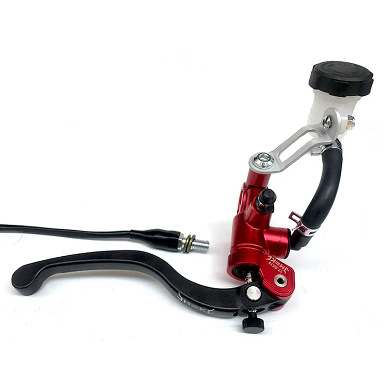 Универсальный 17,5 мм Adelin PX1 мотоциклетный тормозной насос сцепления главный рычаг цилиндра ручка тормозной насос для Yamaha Kawasaki Suzuki - Цвет: red Right pump
