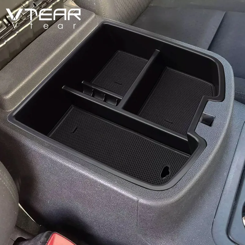 Vtear для Chevrolet Silverado GMC Sierra Yukon ящик для хранения в подлокотнике автомобиля центральная консоль лоток контейнер держатель аксессуары для укладки
