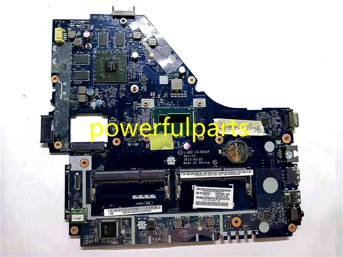 Для acer aspire E1-572 E1-572G материнская плата I7-4500 NBV8N11003 V5WE2 LA-9531P с графическим принтом работает хорошо