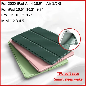 

For iPad Air 4 10.9 Case Pro 11 Air 3 10.5 10.2 2019 2020 / 9.7 2018 inch Cover for 6th 7th 8th generation Mini 1 2 3 4 5 shell