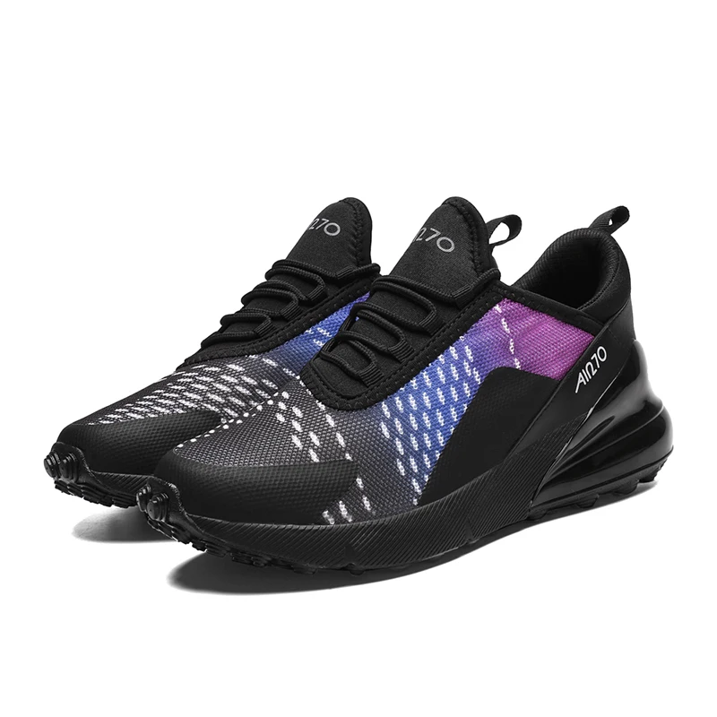 SKRENEDS кроссовки спортивные уличные кроссовки удобные дышащие для женщин Высокое качество пара спортивная обувь - Цвет: black