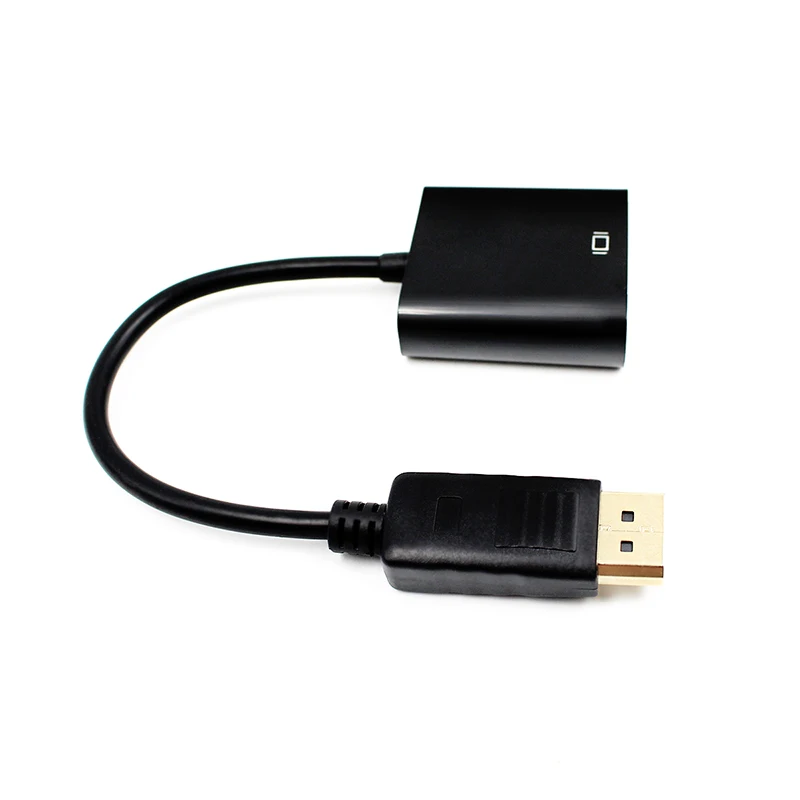 Порт дисплея порт переходник dp vga внешний кабель для ПК ноутбука монитора HDTV