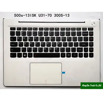 شراءجديد لينوفو U31 U31-70 300S-13ISK 500S-13ISK العلوي حافظة Palmrest الغطاء العلوي مع لوحة المفاتيح لوحة اللمس AP1BL000110 5CB0J30971