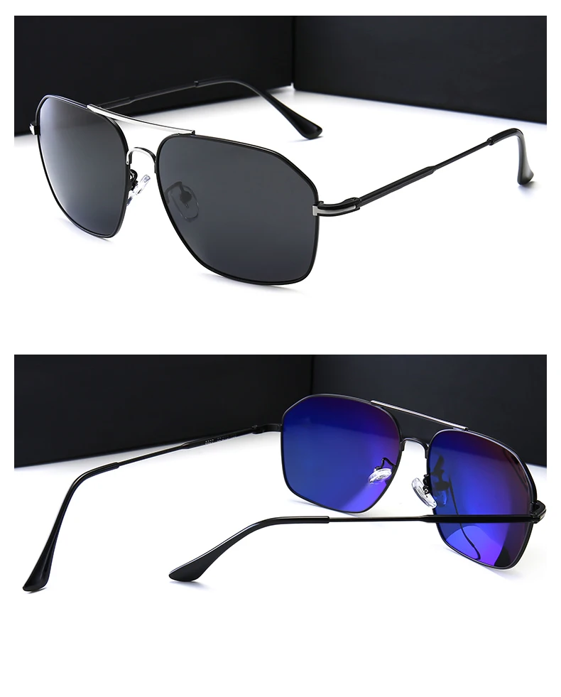 Поляризованные солнцезащитные очки для Porsche солнцезащитные очки для вождения мужские и женские зеркальные очки Чехол
