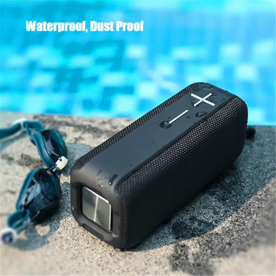 Водонепроницаемый беспроводной Саундбар Bluetooth колонки High Fi Boombox Колонка USB громкоговоритель аудио система звуковая коробка музыкальный центр Som