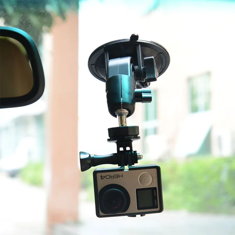 9 см присоска для Gopro Hero 3+ 4 5 6 7 для действия аксессуар для камеры лобовое стекло автомобиля присоска