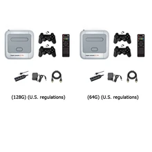 Console super retro x pro de wifi com 50000 jogos com controladores sem fios de 2.4g 4k consolas de jogos de vídeo da tevê hd para psp/n64/dc/ps