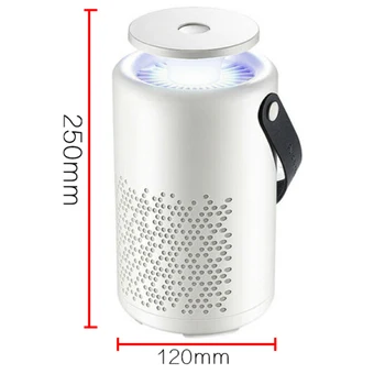 

Photocatalyst Led Insect Trap USB Rechargeable Hanging Fly Mosquito Lamp Bug Zapper Ultraviolet Catcher Non-toxic Electric