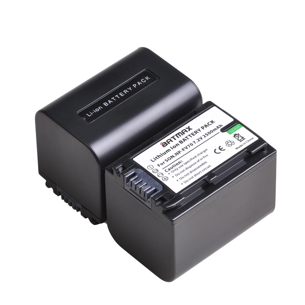 DSTE Rechargeable Li-ion Battery Compatible for NP-FV70 and Sony DCR