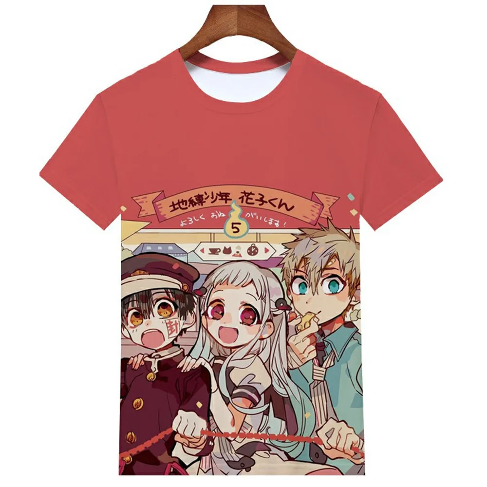 Футболка для унитаза Jibaku Shounen Hanako Kun футболка с аниме Nene Yashiro женская косплей топы