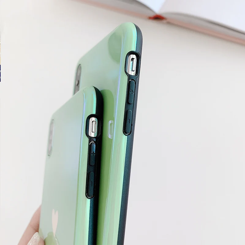 Синий свет мятно-зеленого цвета, любовь, мягкий чехол для huawei P30 P20Lite P10 Mate10 20 Pro Honor 8X8 9 10Lite 20Pro V20 Nova3 3i 4 5Pro 5i
