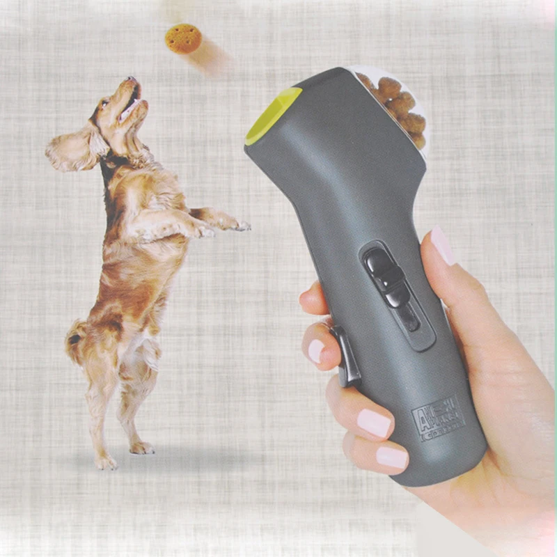 

Mini Dog Snack Catapult Pet Treat Training Tools Creative Cat Feeder Launcher Food Interactive Dogs Food Accessories Supplies