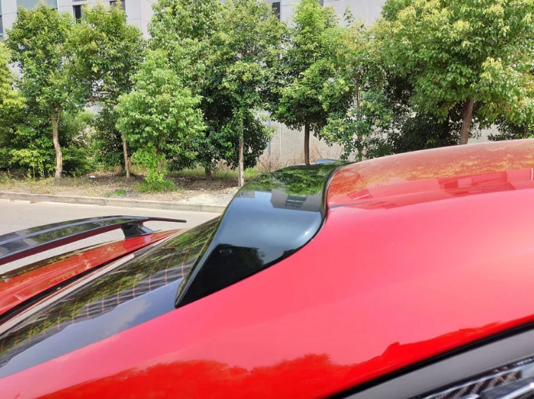 Для toyota corolla спойлер заднее стекло Верхнее Крыло ABS Материал автомобильное заднее крыло спойлер на крышу праймер цвет