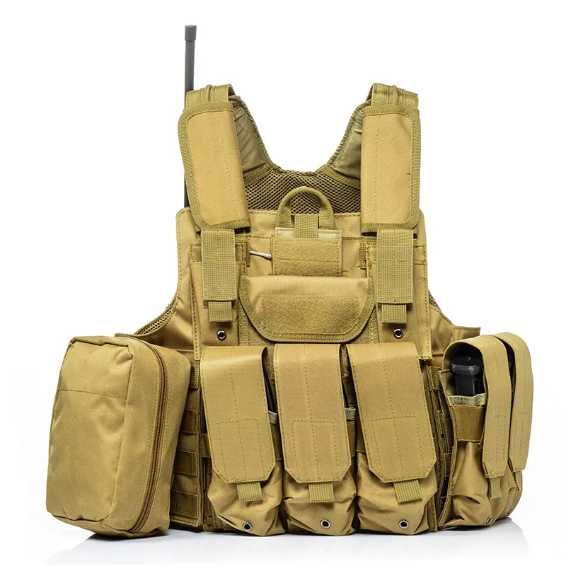 Открытый призрак Тактический поедание курица Жилет MOLLE камуфляж Многофункциональный спецназ боевой жилет CS тактический Equipme