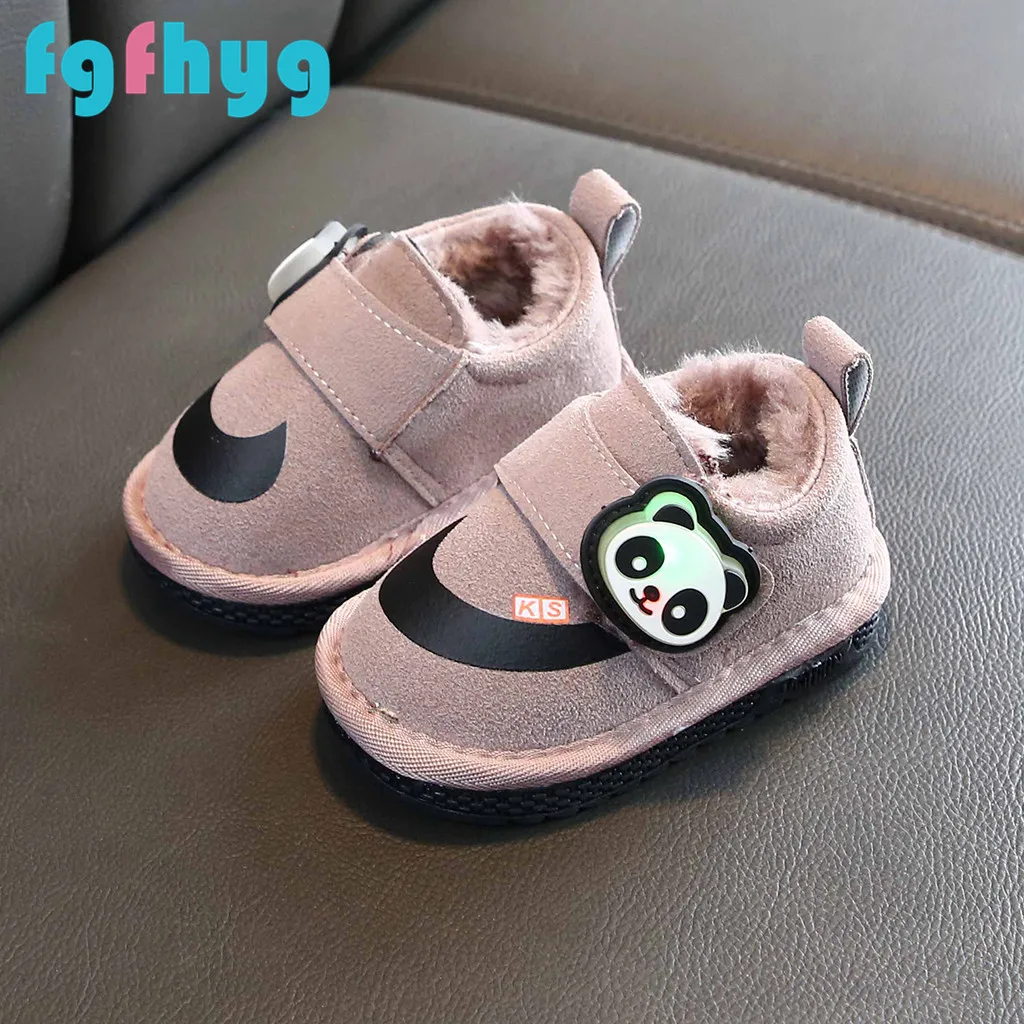 Детские Slofjes светодиодный обуви 2019Top; Лидер продаж; платье для маленьких девочек мальчиков светодиодный Мультфильм светильник спортивная обувь световой теплая обувь на резиновой подошве, Zapatos