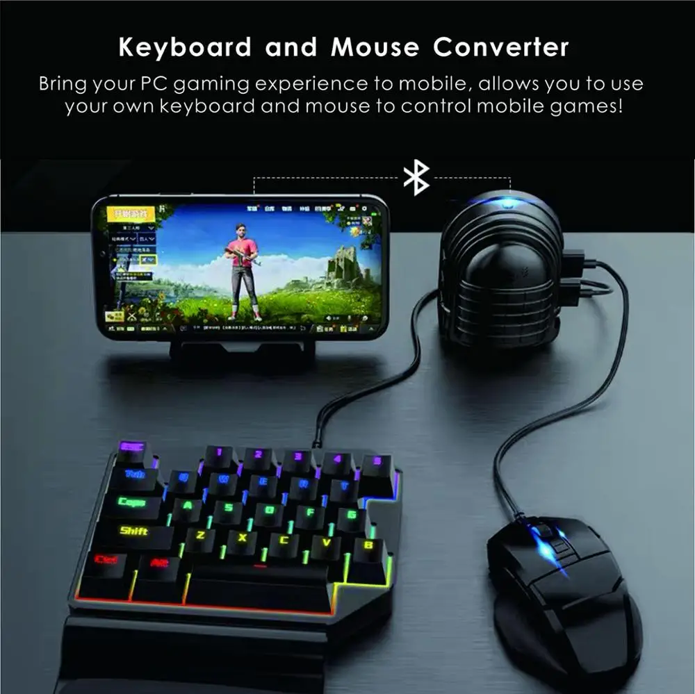 Gamwing MIX3  е   ȵ̵ PUBG Ʈѷ,  Ʈѷ ӿ Ű 콺 ȯ ȵ̵ iOS